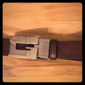 Authentic Vintage Reversible Gucci Belt 100-(40)